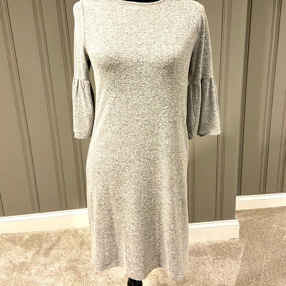 White House Black Market Gray Sweaterdress Size XS